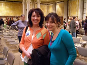Beckie Weinheimer at the NYPL Ceremony March 22, 2008
